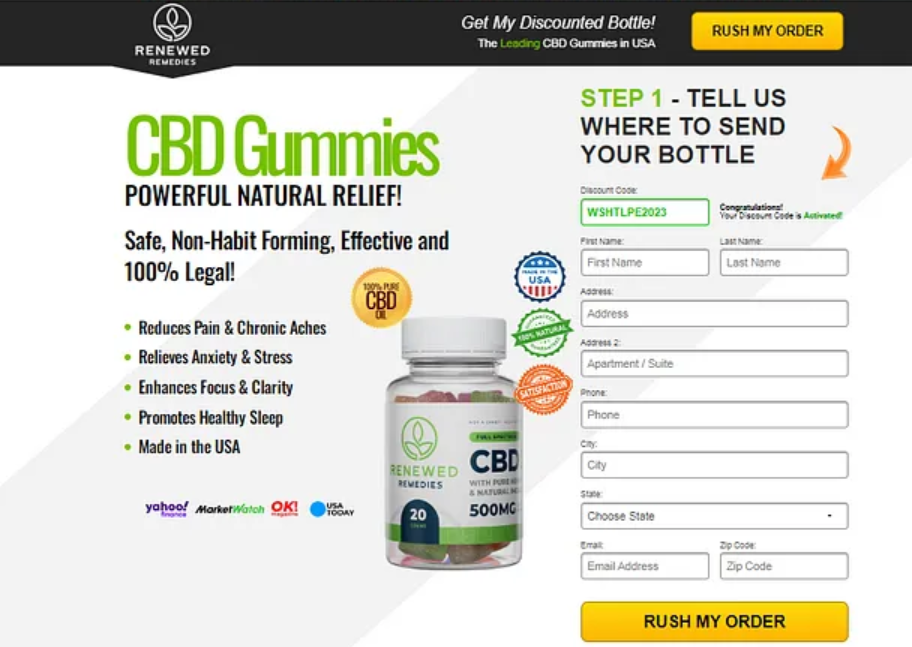 Renewed Remedies CBD Gummies Buy